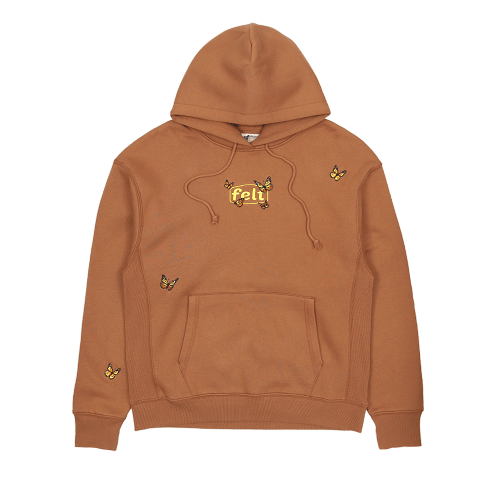 Butterfly embroidered outlet hoodie