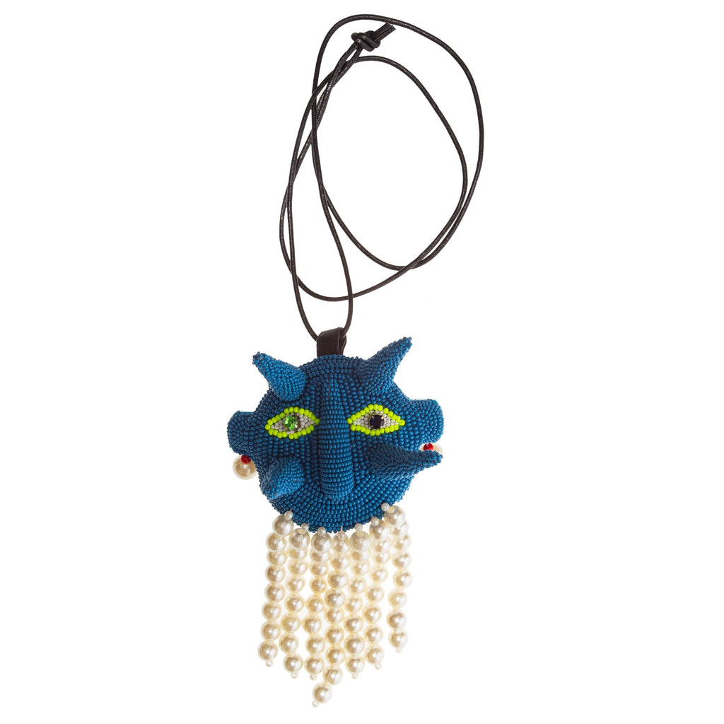 Walter Van Beirendonck Spiky Walter Necklace - Black