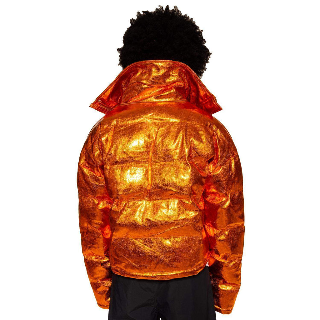 R L Bubble Jacket Orange Congruent Space