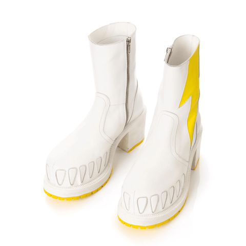 Walter Van Beirendonck collection – Tagged Footwear – Congruent Space  *₊˚⁎*₊
